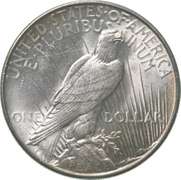 1934 Peace Silver Dollar