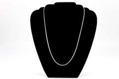 Sterling Silver Diamond-Cut Wheat Chain 2.7mm Solid 925 New Spiga Necklace 22"