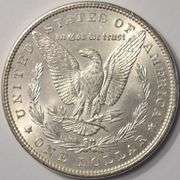1898 Morgan Silver Dollar, BU.