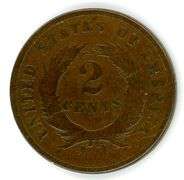1871 Two Cent Piece