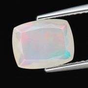 Captivating 1.35ct fully faceted floral fire jelly Opal