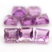 Amazing 12.56ct matched bright purple Amethyst set