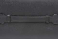 Burberry Pearson Pebbel Leather Clutch Bag