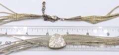 Lot of 2 Vintage 925 Sterling Silver Necklaces