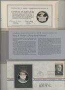 Collection of 21 Sterling Silver Proof Medallions & 1st Day Covers