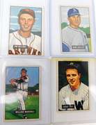 4 Bowman Gum 1951 Baseball Cards