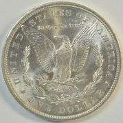 Choice BU 1887-O Morgan Silver Dollar. Blazing-white