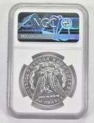 Error MS69 2021-D Morgan Silver Dollar OBV Struck Thru ER Anniv. NGC