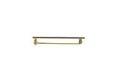 Gold Filled Scalloped Edge Retro Bar Squared Vintage Pin/Brooch