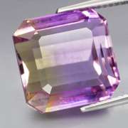 Superb 13.11ct top color Bolivian Ametrine