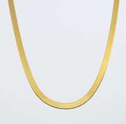 In Demand 14k Herringbone Necklace