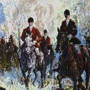 Morning Hunt by Mark King (1931-2014)