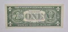 1957 $1 US Silver Certificate Blue Seal Fancy Serial Number LOW