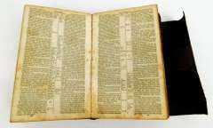 1855 Small Antique Leather Bible