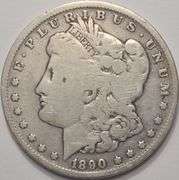 1890-O Morgan Silver Dollar Circulated