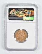 AU58 1915 $5 Indian Head Gold Half Eagle NGC