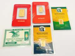 Group Lot of Gold Bars! 3.17 Grams Total