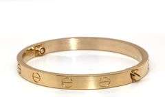 High-Fashion 18kt Yellow Gold Bracelet Bangle