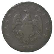 1788 United States Pre-Federal Massachusetts Cent w-6350