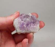 Beautiful 285ct Amethyst crystal formation in matrix