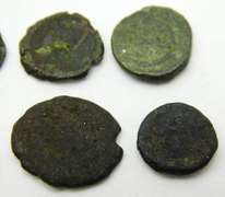 8 Ancient Roman Empire Coins