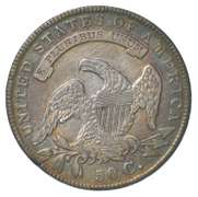 1835 Capped Bust Half Dollar