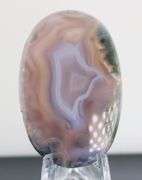 Super cool 76.50ct Chalcedony and Chlorite cabochon
