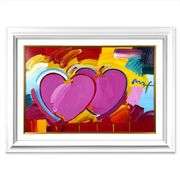 Two Hearts by Peter Max