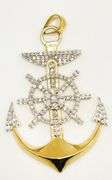 Charming 10kt Diamond Nautical Pendant