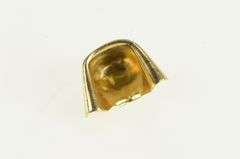 14K Yellow Gold Early Nurse Hat Bonnet Healthcare RN Charm/Pendant