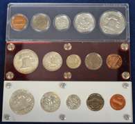 1961,1962,1963 Proof Sets
