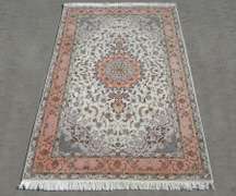 Stunning Part Silk Persian Tabriz 6.7x10