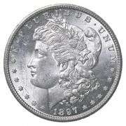 1897-S Morgan Silver Dollar