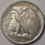 1944 Walking Liberty Half Dollar BU