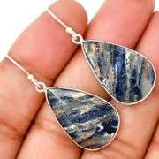 Gorgeous 25.37ct untreated Sodalite earrings