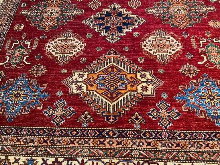 Stunning Fine Super Kazak  Rug 9x12
