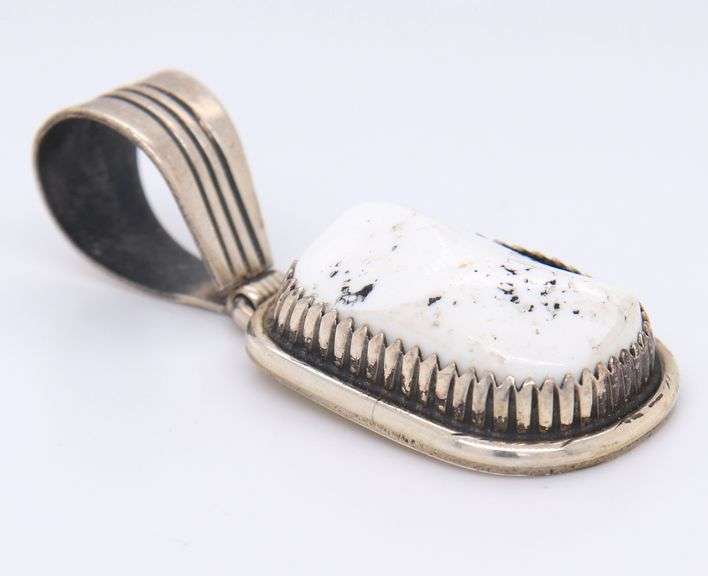 Vintage Sterling Silver LTB Signed Pendant