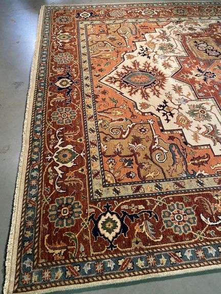 Fine Persian Serapi Design 9x12