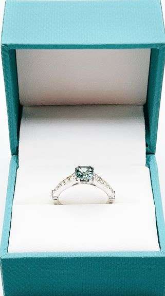 Rare Tourmaline & Diamond Ring in 14kt Solid Gold