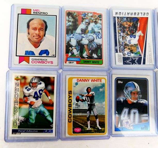 10 Dallas Cowboys Greats Football Cards