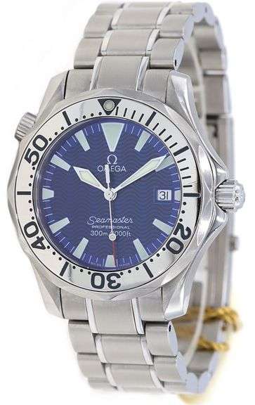 Omega Seamaster 300M Mid-Size, 36.25mm, Quartz, Stainless Steel W/ Box