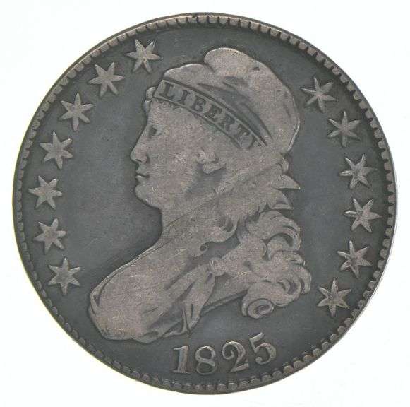 1825 Capped Bust Half Dollar