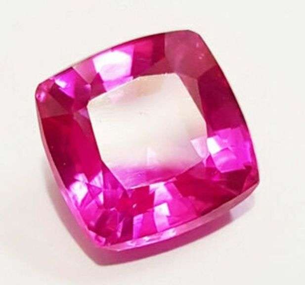 9.50 Carat Cushion Cut Natural Pink Sapphire Gemstone