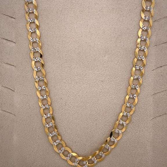 14K YELLOW GOLD CUBAN LINK CHAIN