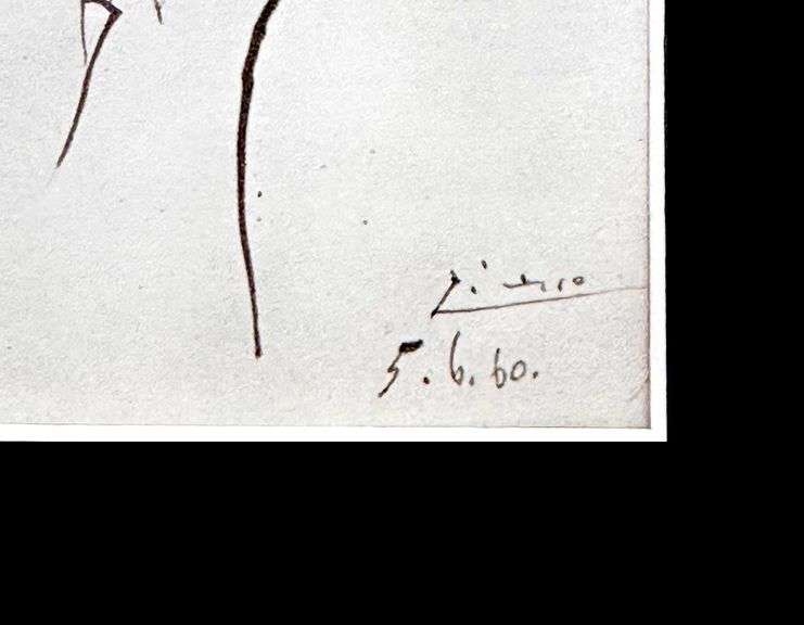 Picasso Matted Art Print