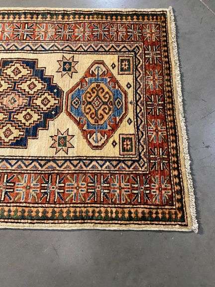 Stunning Fine Kazak Runner 2.9x9.9