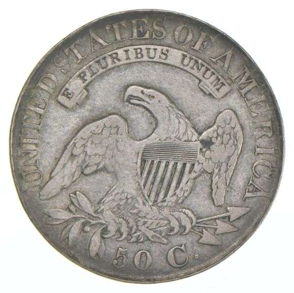 1827 Capped Bust Half Dollar o-114 R5+