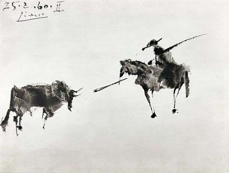 Picasso Matted Art Print