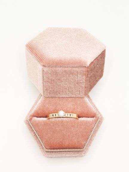 14kt Solid Yellow Gold Diamond Ring