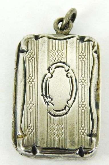 Beautiful Antique English Sterling Silver Vinaigrette